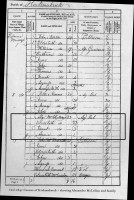 1841 census A. McLellan & E. Nae