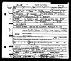 Abbie Inghram Ewart, death certificate, 1971