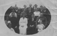 Alexander Fraser and Maggie Stewart Wedding - 1919