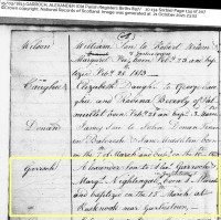Alexander Garroch chr 1813-Sorbie parish