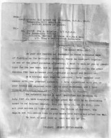 Letter from Sir Aylmer Hunter-Weston - 1917