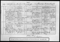 Alexander McLellan and Christina McIlwraith marriage 1869