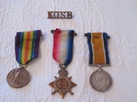 Alexander "Sandy" McLellan's war medals