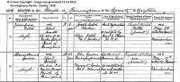Alexander Minnoch Gordon, death registration, Penninghame parish, 1876