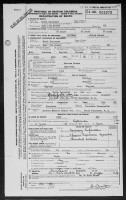 Alfred E. Crickmay, death certificate, 1954