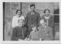 Annie Stewarts wedding Beith 1924