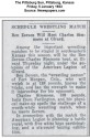 Ben Zersen article 1923