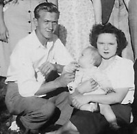 Billy Joe Cooper wife Joan Kendricks and son Larry