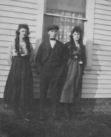 Garnett, Bill and Brownie Jones (l to r)