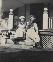 Brownie and Garnett Jones (l to r)