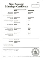 Christina J. Hughan-Edward C. Chapman, marriage certificate, 1919