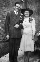 Charles A. Page and Lula Millson marriage 1942
