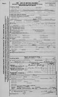 Charlotte E. Baker, death certificate, 1944