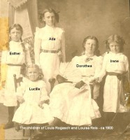 Children of Louis Rogasch and Louisa Reis