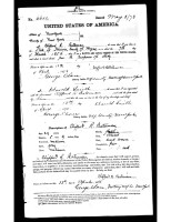 Clifford R. Bateman, passport application, 1878
