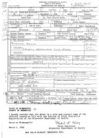 Colin C. Napier, death certificate, 1986