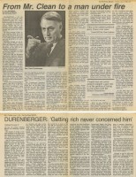 David Durenberger, Mankato, Minnesota Free Press - 1990