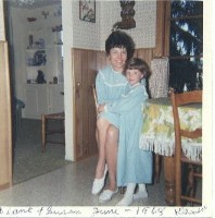 Diane and Susan K. Fisher - 1968
