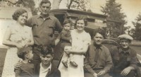Earl McKean Gordon and family ca 1930's