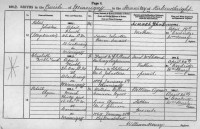 Elizabeth McLellan birth record 1886