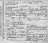 Elmer Clyde McAlister, death certificate, 1928