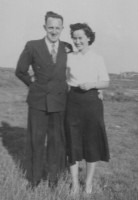 Frank Fraser and Jenny McLellan - 1950