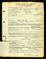 Geoffrey William Crickmay, Petitioon for US Citizenship, 1933