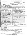 Gerald G. Napier, death certificate, 1935
