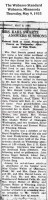 Gertrude Welter Swartz Obituary 1935