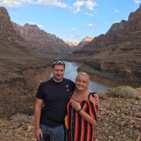 Gordon Fraser and fiance at the Grand Canyon - 2018
