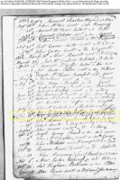 Gordon Hughan birth and christening, Muir of Bagbie, Kirkmabreck parish, Kirkcudbrightshire - 1804