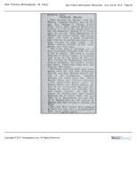 Warren M Gordon Sr and Georgianna St. Martin wedding - 1914