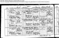 Grace Murray Frater death 1893