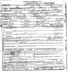 Grave Newman Napier, death certificate, 1983