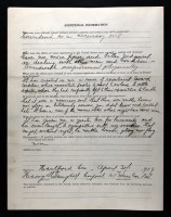 Harry Smith Campbell, WW I military service record