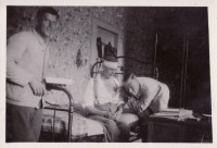 Heinrich Weibeler - the person in the middle of the group