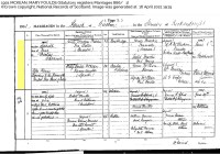 James Andrew Martin and Agnes Foulds McKean Marriage Registration - 1901