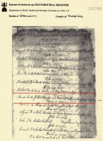 James Rorison birth 1731