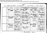 Jane Frater birth 1866