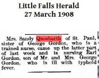 Jessie Gordon Quoasbarth article, 1908