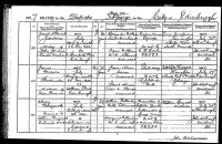 Jessie Stewart McKean, widow of John Jardine, death registration, 1907