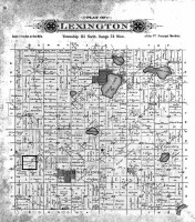 John B Simonett - farm map 1898