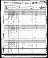 John B. and Mary Simonett family - 1860 US Census