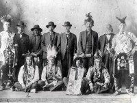 John English_Red Lake Delegation 1909_front row_second from right