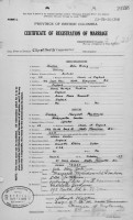 John Henry Jenkins and Margaret M. Gordon, marriage, 1923