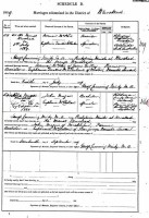 John Magee and Euphemia McLellan Reg 3140 marriage certificate