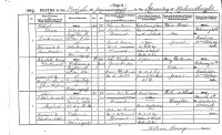 John McIlwraith, death registration, Minigaff parish, 1889