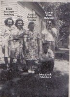 John W Melchert and children