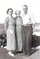 Joseph Durrenberger, wife Marge and mother Kate Welter2
