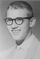 Larry Jones, High School graduation, 1957